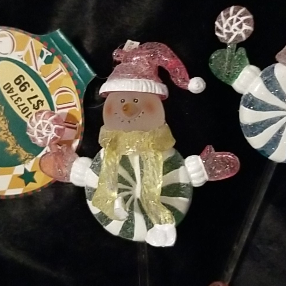 Lollipop ornaments. Set of three - Picture 3 of 4
